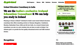 What Goireland.in website looked like in 2023 (This year)