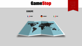 What Gamestop.eu website looked like in 2023 (This year)