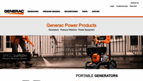 What Generacpowerproducts.com website looked like in 2023 (This year)