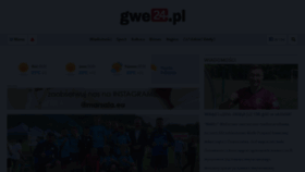 What Gwe24.pl website looked like in 2023 (This year)