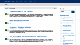 What Getsocialpr.com website looked like in 2023 (This year)