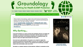 What Groundology.co.uk website looked like in 2023 (This year)