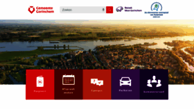 What Gorinchem.nl website looked like in 2023 (2 years ago)