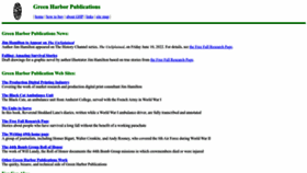 What Greenharbor.com website looked like in 2023 (This year)