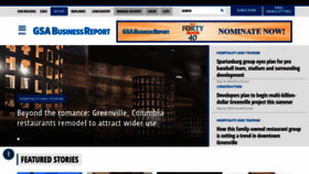 What Gsabusiness.com website looked like in 2023 (This year)