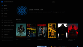 What Good-torrent.com website looked like in 2023 (This year)