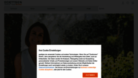 What Goettgen.de website looked like in 2023 (2 years ago)