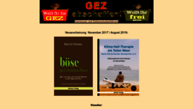 What Gez-abschaffen.de website looked like in 2023 (This year)