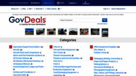What Govdeals.com website looked like in 2023 (This year)