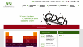 What Gdch.de website looked like in 2023 (This year)
