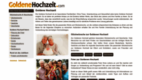 What Goldenehochzeit.com website looked like in 2023 (This year)