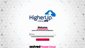 What Gohigherup.myisolved.com website looked like in 2023 (This year)