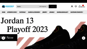 What Gogoyeezy.cn website looked like in 2023 (This year)