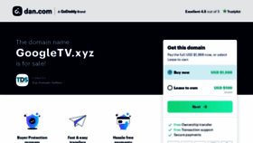 What Googletv.xyz website looked like in 2023 (This year)