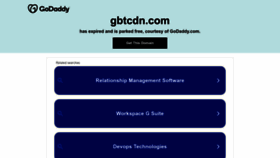 What Gbtcdn.com website looked like in 2023 (This year)