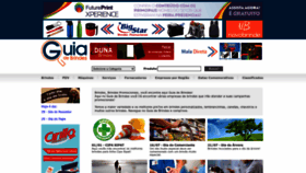 What Guiadebrindes.com.br website looked like in 2023 (This year)
