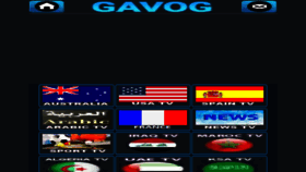 What Gavog.com website looked like in 2023 (This year)