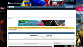 What Gamesdreams.com website looked like in 2023 (This year)