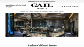 What Gailjewelers.com website looked like in 2023 (This year)