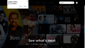 What Gowatch.cc website looked like in 2023 (This year)