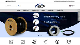 What Gdtxcable.com website looked like in 2023 (This year)
