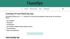 What Guestspy.com website looked like in 2023 (This year)