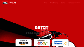 What Gatorcable.com website looked like in 2023 (1 year ago)