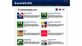 What Gamelikeapps.com website looked like in 2023 (This year)