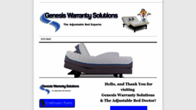 What Genesiswarranty.com website looked like in 2023 (This year)