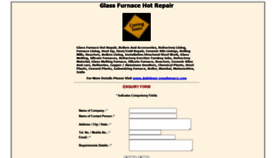 What Glassfurnacehotrepair.com website looked like in 2023 (This year)