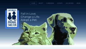 What Grey-bruceanimalshelter.com website looked like in 2023 (This year)
