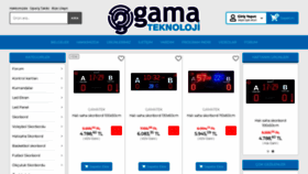 What Gamateknoloji.com website looked like in 2023 (This year)