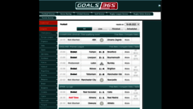 What Goals365.goalsfeed.com website looked like in 2023 (This year)