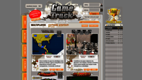 What Gametrack.com.br website looked like in 2023 (This year)