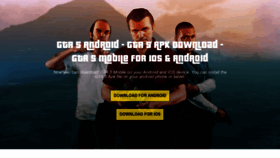 What Gta5.mobi website looked like in 2023 (This year)