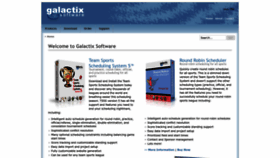 What Galactix.com website looked like in 2023 (This year)