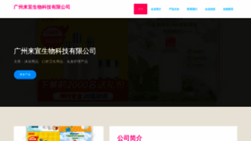 What Gzlaixuan.com website looked like in 2023 (This year)