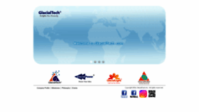 What Glacialtech.com website looked like in 2023 (This year)