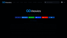 What Gomovies.gs website looked like in 2023 (This year)