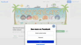 What Germanicans.com website looked like in 2023 (This year)