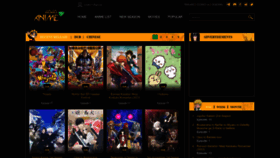 What Gogoanime.in website looked like in 2023 (This year)