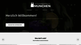 What Getraenkeservice-muenchen.com website looked like in 2023 (This year)