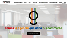 What Geotelecom.es website looked like in 2023 (2 years ago)