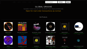 What Globalgroove.co.uk website looked like in 2023 (This year)