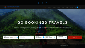 What Gobookingtravel.com website looked like in 2023 (This year)