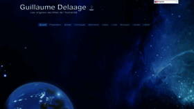 What Guillaume-delaage.com website looked like in 2023 (This year)