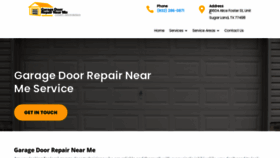 What Garagedoor-repair-nearme.com website looked like in 2023 (This year)