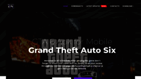 What Gta6.mobi website looked like in 2023 (This year)