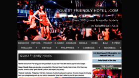 What Guestfriendlyhotel.com website looked like in 2023 (This year)