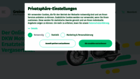 What Greiner-oldtimerteile.de website looked like in 2023 (This year)